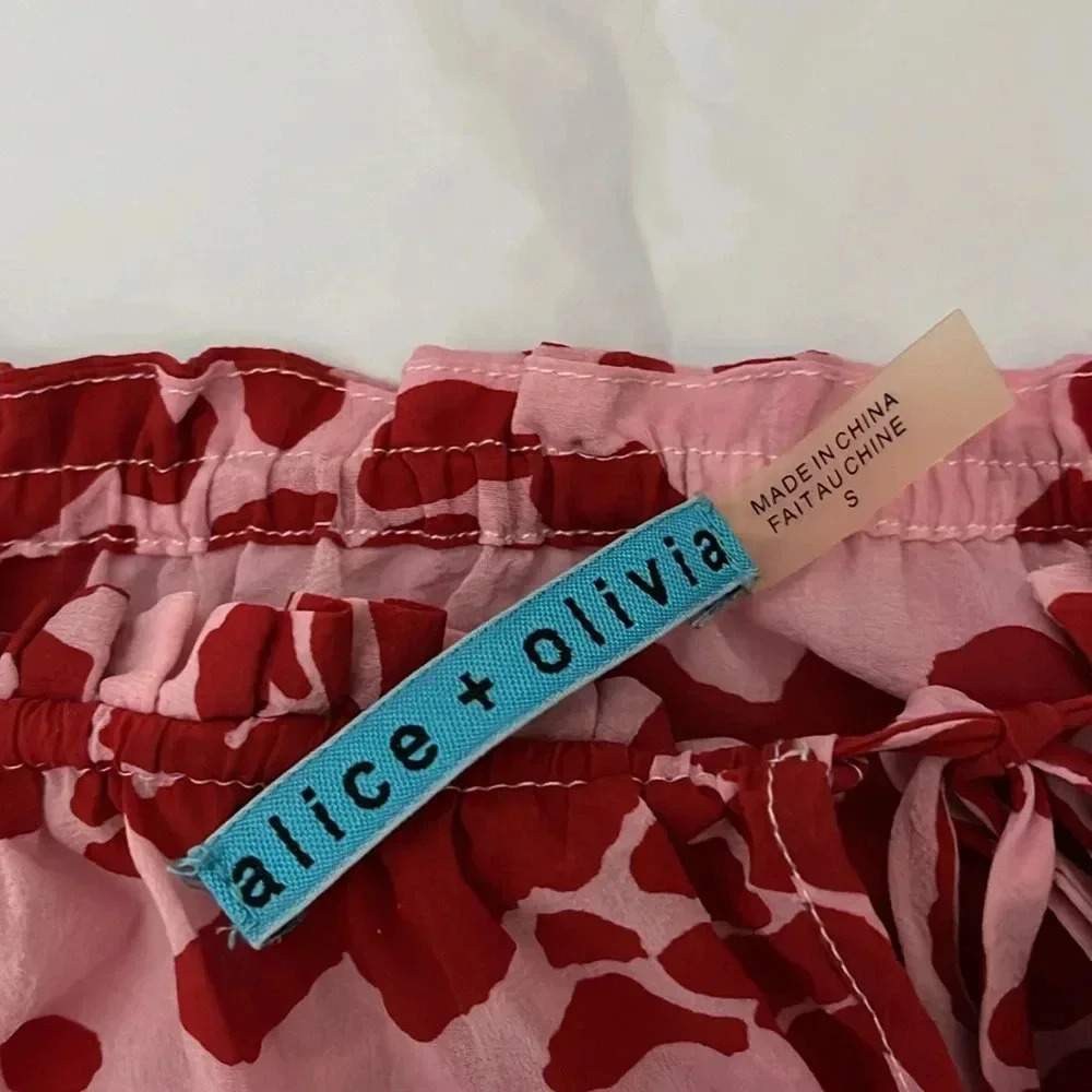Alice + Olivia peasant top size small - Picture 4 of 8